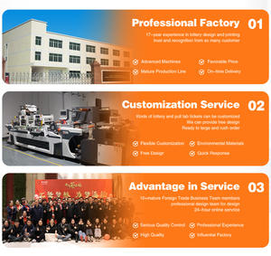 Services d'impression numérique de conception de jeu gratuits pour les commandes en gros de cartes à gratter Lotto personnalisées - Product Image 6