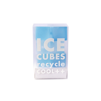 Sans BPA, logo personnalisé, couleur licorne, acrylique transparent, LDPE, PET, lot de 12, pierres à whisky, glaçons en plastique réutilisables