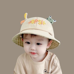 หมวกเด็กแบบบางสำหรับฤดูร้อนหมวกกันแดดสวยๆสำหรับเด็กผู้หญิงผ้าฝ้ายฤดูใบไม้ผลิและฤดูใบไม้ร่วง - Product Image 5