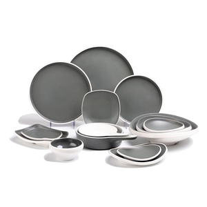 Bộ Đồ Ăn Đĩa Melamine Giá Rẻ Làm Theo Yêu Cầu Bán Buôn Bộ Đồ Ăn Bằng Melamine Sang Trọng - Product Image 1