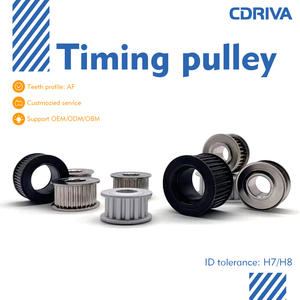 Puleggia a cinghia dentata tipo AF ad alta precisione per trasmissione a cinghia/trasmissione di potenza industriale/lavorazione CNC - Product Image 2