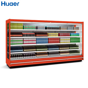 Merchant Supermarket Fruits And Vegetables <strong>Refrigerated</strong> Wall Mounted Chiller Fridge - Product Image 2