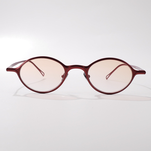 Gafas de Sol de lujo de titanio puro con lentes de nailon óptico UV400 Opciones de Marco en gafas de sol de estilo piloto naranja rojo gris - Product Image 3