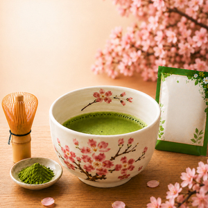 High Quality Bulk Jaspire Japandi Ceramic <b>Tea</b> <b>Set</b> with Matcha Bowl and Cherry Blossom Design for Creating Your Own Matcha Ritual - Product Image 1