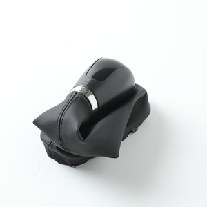 Pommeau de levier de vitesse en cuir, 5 ou 6 vitesses, ergonomique, pour Mercedes Benz - Product Image 1