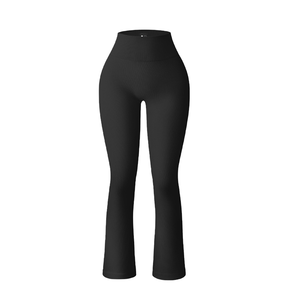 Leggings de Mujer de Cintura Alta Elástica con Efecto Levanta Glúteos, 100% Poliéster, Elásticos en Cuatro Direcciones, Tallas Grandes, Color Sólido - Product Image 4