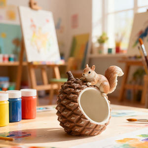 Cetakan Silikon untuk Stoples Lilin Bentuk Kerucut Pinus YS, Kotak Penyimpanan Gipsum, Wadah Lilin, Cetakan Pengecoran, Perlengkapan Pembuatan Pot Bunga Beton DIY - Product Image 2