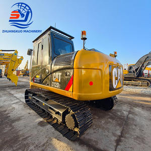 Excavatrice Caterpillar CAT312 d'occasion à vendre, machine de 12 tonnes avec chenilles longues et accessoires hydrauliques, CE pour divers travaux - Product Image 2