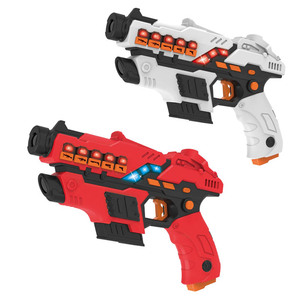 Pistola da battaglia a infrarossi Laser elettrica giocattoli ragazzi che fumano gioco di Tag da <span class=keywords><strong>cecchino</strong></span> con pistole e giubbotti da 2 pezzi - Product Image 3
