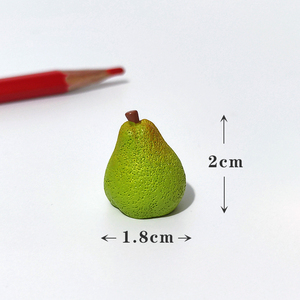 Mô phỏng Mini thu nhỏ trái cây Đồ chơi mô hình vi cảnh quan tự làm bàn cát đạo cụ chuối nho - Product Image 5