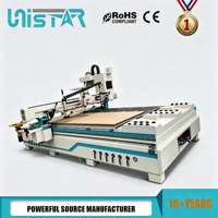 Machine de nesting CNC pour le bois, entièrement automatique, haute précision, pour le chargement et le déchargement de panneaux de meubles