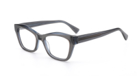 Montures de lunettes Flowerfour en acétate œil de chat, design épais bicolore
