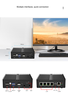 G30 4 * LAN <span class=keywords><strong>Mini</strong></span> <span class=keywords><strong>PC</strong></span> DDR4 8GB 16GB SSD 128GB Wifi đa <span class=keywords><strong>Nic</strong></span> 4 cổng Intel Celeron 2.9GHz không quạt nhỏ công nghiệp n5105 <span class=keywords><strong>Mini</strong></span> <span class=keywords><strong>PC</strong></span> - Product Image 3