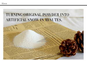 Nuevo producto Blanco Navidad Nieve artificial Nieve instantánea - Product Image 3