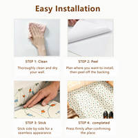 Autocollant mural personnalisé de haute qualité, 3D stéréo, écologique, imperméable, auto-adhésif, papier peint pelable pour la cuisine, la salle de bain, la décoration de la maison