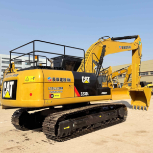 Excavadora Usada Cat 323D con Pocas Horas de Uso, Excavadora de Cadenas de 110kW de Alta Potencia, Disponible en Stock, Lista para Enviar, Entrega Global - Product Image 1