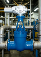 Vanne à opercule en acier allié WCB pour centrale électrique, norme nationale, haute température, haute pression, vapeur, joint métallique dur