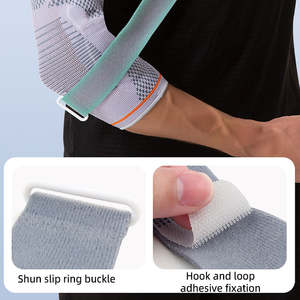 Coudières de compression professionnelles en polyester tricoté avec bande élastique pour réduire la pression - Product Image 4