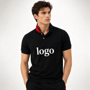 <span class=keywords><strong>Camiseta</strong></span> Casual Unisex Premium Personalizada de Punto con Logotipo Frontal, 100% Algodón Transpirable, Bordada, de Manga Corta y Diseño de Color Sólido - Product Image 2