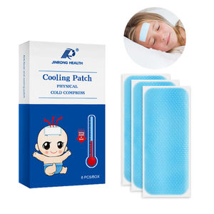 Usine directe Hydrogel décoloration été enfants rapide antipyrétique fièvre refroidissement Gel patchs soins de santé chaud froid packs - Product Image 1