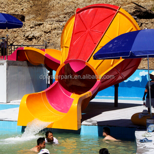 Équipement de parc aquatique commercial toboggan de <span class=keywords><strong>piscine</strong></span> pour enfants en plein air <span class=keywords><strong>piscine</strong></span> en fibre de verre petit toboggan de haut-parleur à vendre 11X10 <span class=keywords><strong>M</strong></span> - Product Image 3