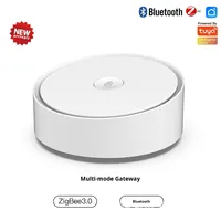 Tuya ZigBee pour la maison intelligente électrique double mode APP télécommande synchronisation une clé armement barre en plastique conception passerelle Android