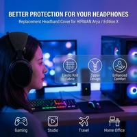 Housse de protection en tissu tricoté pour casque HIFIMAN Arya / Edition X