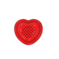 Enregistreur vocal en forme de cœur OEM avec 3 interrupteurs, sons d'animaux en peluche pour jouets en peluche, modèle GH-A008