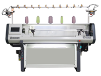Machine à tricoter plate informatisée professionnelle 3D tridimensionnelle entièrement automatisée GS-RW372 à plusieurs stations pour la confection de vêtements