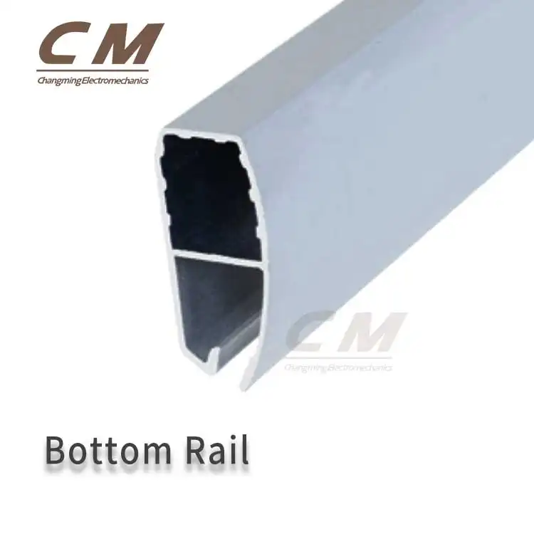 Groothandel Handmatige Gemotoriseerde Gordijn 1.0Mm Dikte Hoge Kwaliteit Aluminium Rolgordijn Onderrail