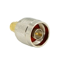 Adaptador tipo SMA a N Conector macho N a macho SMA para antena WiFi CB Radio y sistemas de transmisión