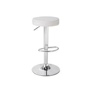 China Manufactured High Chairs Modern <strong>Bar</strong> Stools with Swivel Backless Design PU Material for Home <strong>Bar</strong> Outdoor &amp; Dining - Product Image 3