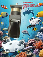 Kit de moteur pas à pas planétaire hybride HENGDI HD-86W 24V 2 phases étanche IP68, résistant à la corrosion, à la rouille et à la poussière