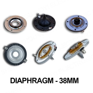 37.8mmボイスコイル 4-8オーム アルミニウム製スピーカーアクセサリーパーツ 車載ツィーターダイアフラムキット ツィーター交換用ダイアフラム - Product Image 4