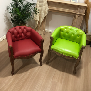 2025 Hot American Country Style Sofá <span class=keywords><strong>de</strong></span> un solo asiento Silla <span class=keywords><strong>de</strong></span> sala <span class=keywords><strong>de</strong></span> estar Uso <span class=keywords><strong>de</strong></span> silla <span class=keywords><strong>de</strong></span> salón <span class=keywords><strong>de</strong></span> madera clásica europea <span class=keywords><strong>de</strong></span> alta calidad - Product Image 5