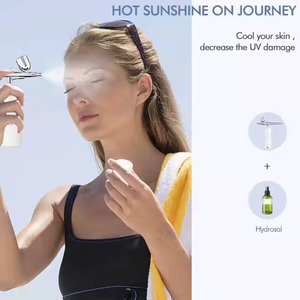 Inyector de oxígeno facial de mano de niebla fina de alta presión recargable por Usb para uso doméstico Inyector de oxígeno facial - Product Image 6