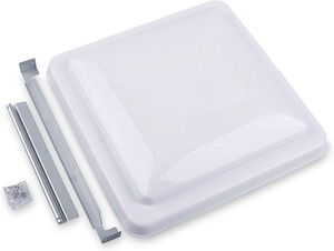 Cubierta y <span class=keywords><strong>Accesorios</strong></span> para Ventilación de Techo de RV para Autocaravanas y Furgonetas de Camping - Soporte para Manguera de Drenaje Exterior, Ventilador de Claraboya, Luz, Material PP - Product Image 6