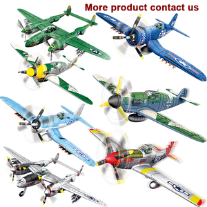 Kit <span class=keywords><strong>de</strong></span> Modélisme en Plastique <span class=keywords><strong>Avion</strong></span> <span class=keywords><strong>de</strong></span> Chasse-Bombardier P-51 Mustang <span class=keywords><strong>de</strong></span> la Force Aérienne Américaine <span class=keywords><strong>de</strong></span> la Seconde Guerre Mondiale à <span class=keywords><strong>l</strong></span>'échelle 1/48 – Collection d'Avions Militaires - Product Image 5