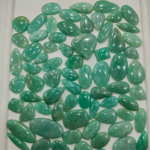 อัญมณีธรรมชาติทรงหลังเบี้ยคริสตัลสีขาวทำด้วยมือขนาดต่างๆสำหรับทำเครื่องประดับอัญมณีหลวม - Product Image 4