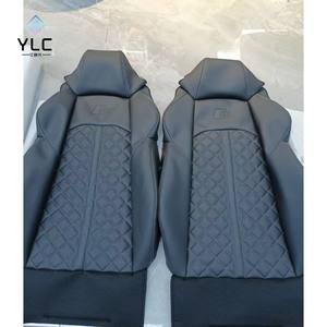 Juego Completo de Fundas de Asiento de Cuero para Audi A3, Asientos S Mejorados para 5 Plazas Delanteras y Traseras, Incluido para Modelos <span class=keywords><strong>Crown</strong></span> Clase E <span class=keywords><strong>Serie</strong></span> 7 - Product Image 2
