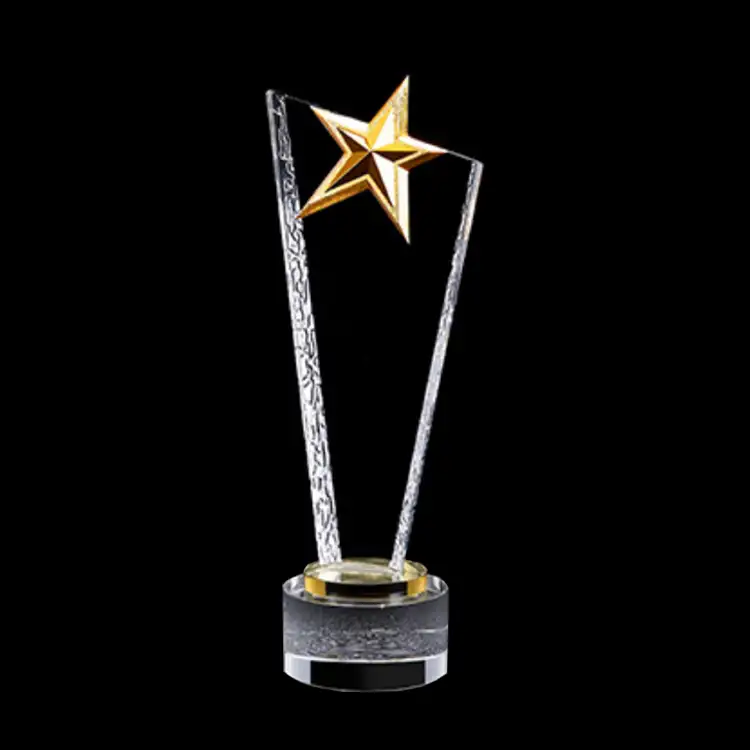 Personalized awards cheap crystal trophy awards fashion