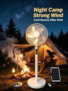 Editors Pick Color Box Solar <b>Air</b> <b>Cooler</b> Fan Color Box Mini <b>Cooler</b> Usb Standing Portable Fan - Product Image 1