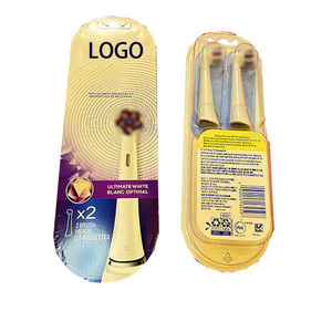 Cepillo de dientes eléctrico con logotipo personalizado, con accesorios blancos y negros iO, paquete de 4 para uso adulto, para exteriores y hoteles - Product Image 5