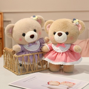 HECION Orsacchiotto di <span class=keywords><strong>Peluche</strong></span> con Vestito da Principessa, Adorabile Bambola <span class=keywords><strong>Orso</strong></span> per Bambini, Cuscino per Dormire e Regalo di Compleanno - Product Image 5