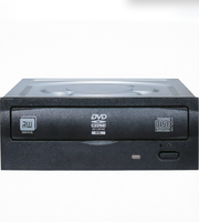 Lite-On 24x SATA Internal DVD RW Optical Drive IHAS324-17 Black Interface Desktop PC Data Backup Media Burning