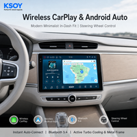 KSOY Car Radio Android Radio Android 9 Inch Android Car Radio Android Carplay for Car GPS Navigation Touch Screen Multimedia
