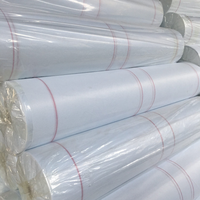 Tissu non tissé renforcé en polyester recyclé, tissu non tissé PET StitchBonded pour membrane d'étanchéité de toiture