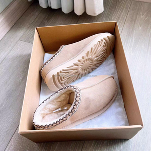 High-quality New Ladies' Winter Indoor <strong>Slippers</strong> Fashionable Tasman <strong>Wool</strong> <strong>Slippers</strong> with Warm <strong>Boots</strong> - Product Image 2
