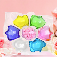 Lessive en perles Fan Xiaochun, dosettes sept compartiments, parfum floral fruité longue durée, 21-25% d'ingrédients actifs, directement du fabricant
