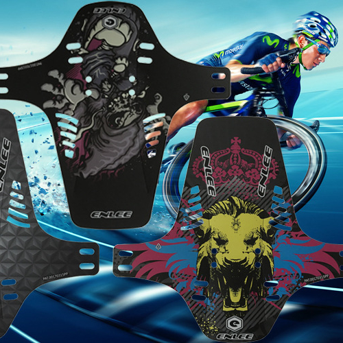 ENLEE Mtb Road Bike Mud Flaps Cycling Bicycle Wings Front Bike Mudguard For Mountain Bike Fenders Mudguard Bicycle